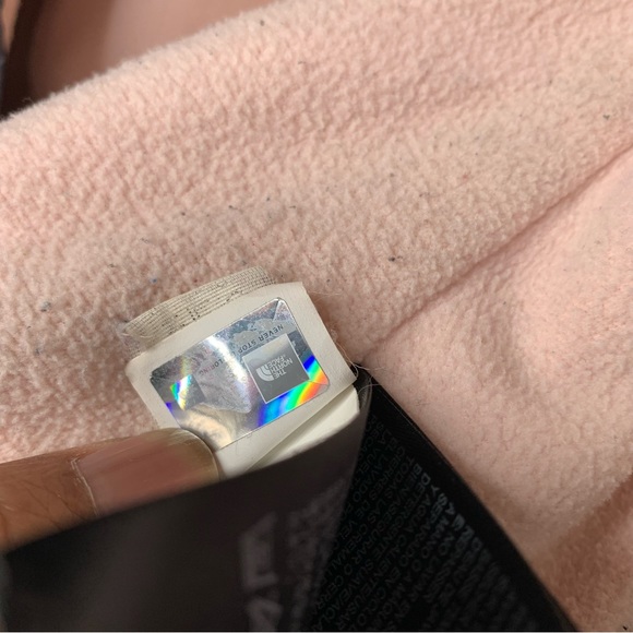 The North Face 550 Girl’s Black Hooded Down Fill Puffer Fleece Lined SZ 10/12 M- - Picture 12 of 13